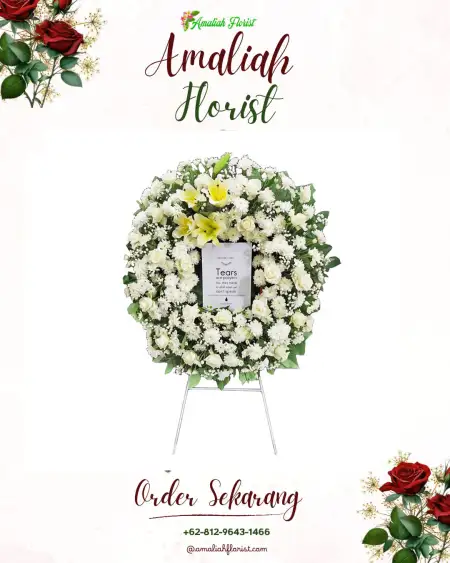 Krans Bunga Duka Pecangakan